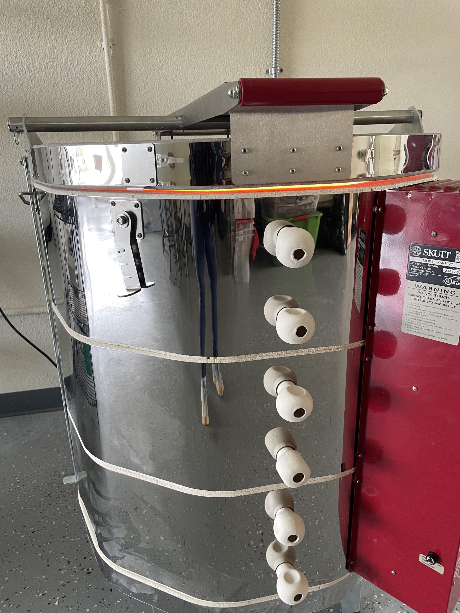 Kiln Firing Art Space on the Coast